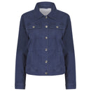 Amara Reya Outwear Twill Jacket - Blue Indigo