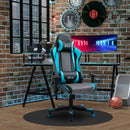 Vinsetto Gaming Chair Racing Style Ergonomic Office Chair - Sky Blue