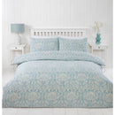 Lewis's Florence Duvet Set - Duck Egg Blue