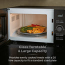 Tower Glitz Digital Microwave 800w - Black