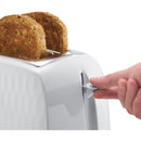 Russell Hobbs Honeycomb 2 Slice Toaster - White