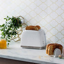 Russell Hobbs Honeycomb 2 Slice Toaster - White