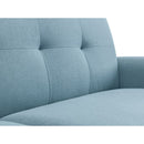Monza Sofa 3 Seater Compact 1.9m Retro Blue