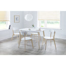 Casa Rectangular Dining Table 1.2m White