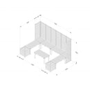 Forest Garden Furniture Modular Seating Option 4