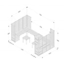 Forest Garden Furniture Modular Seating Option 5