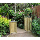 Forest Garden Slender Planter - Small 75cm(h) x 40cm(w) x 40cm(d)