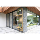 Forest Garden Slatted Wall Planter Trellis 2 Shelf 180cm(h) x 60cm(w) x 3.5cm(d)
