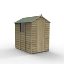 Forest Garden Overlap Pressure Treated 6x4 Apex Shed