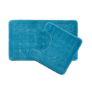Orkney 2 Piece Bath Set Non Slip - Aqua