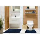 Orkney 2 Piece Bath Set Non Slip - Navy Blue