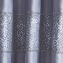Shimmer  Eyelet Curtains - Silver