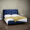 Sloane Double Bed 4ft6 1.35m - Blue