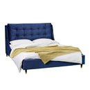 Sloane Double Bed 4ft6 1.35m - Blue