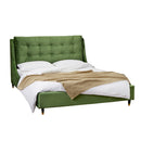 Sloane Double Bed 4ft6 1.35m - Green