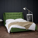 Sloane Double Bed 4ft6 1.35m - Green