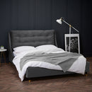 Sloane Double Bed 4ft6 1.35m - Grey
