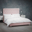 Meribel Kingsize Bed 5ft 150cm - Pink