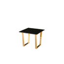 Antibes Lamp Table 60cm - Black