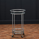 Collins Drinks Trolley - Silver