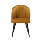 Orla Dining Chairs - Mustard - Set of 2