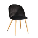 Venice Dining Chairs - Black - Set of 2