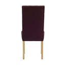 Roma Dining Chairs - Plum Purple - Set of 2