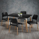 Fraser Table 1.2m - Black