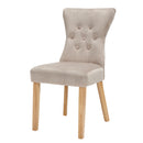 Naples Dining Chairs - Champagne - Set of 2