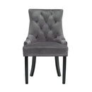Morgan Dining Chairs - Grey - Set of 2