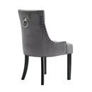 Morgan Dining Chairs - Grey - Set of 2