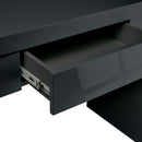 Puro Dressing Table 1m - Charcoal Grey