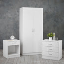 Delta Bedroom Furniture Set 3 Piece - White