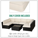 Outsunny-Rattan 6  Seat Cushion replacement set