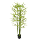 HOMCOM Potted Artificial Plants Asparagus Fern for Indoor Outdoor, 155cm