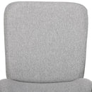 HOMCOM Bar Stools Set of 2, Upholstered Kitchen Stools with Back, Footrest