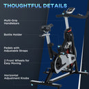 HOMCOM Exercise Bike Indoor Stationary Cycling Bike Fitness for Home Training