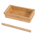 HOMCOM Extendable Bath Tub Bathroom Tray Bathtub Caddy Shelf Wine Holder Book