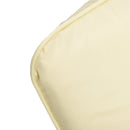 Outsunny Outdoor Seat and Back Cushion Set, Deep Seating Chair Cushion, Beige