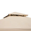 Outsunny 3x3(m) Outdoor Gazebo Patio Pavilion Canopy Tent w/ Netting & Shelf