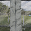 Outsunny 3 x 3(m) Garden Gazebo Double Top Gazebo Canopy w/ Mesh Grey