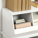 HOMCOM 3 Compartments Storage Cabinet for Living Room, Nursery Room, Hallway