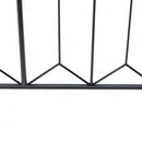Outsunny 5PCs Decorative Garden Fencing Metal Border Edging