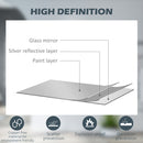 kleankin LED Dimming Lighted Bathroom Mirror with Smart Touch, Anti-Fog, 60cm