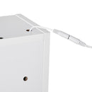 kleankin LED Illuminated Bathroom Mirror Cabinet with Dimmable Touch Switch