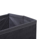 PawHut 3 Step Pet Stairs Portable Mobility Assistance w/ Washable Cover Black