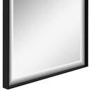 HOMCOM Full Length Mirror Dressing Mirror Wall-Mounted for Bedroom Black