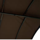 Outsunny Gazebo Marquee Canopy Awning Shelter Garden Patio BBQ Tent Grill Black