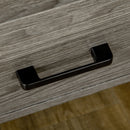 HOMCOM Freestanding Storage Cabinet, Display Shelf with Storage Drawers