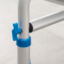 HOMCOM Adjustable Shower Stool with Suction Foot Pads for Elderly Disabled
